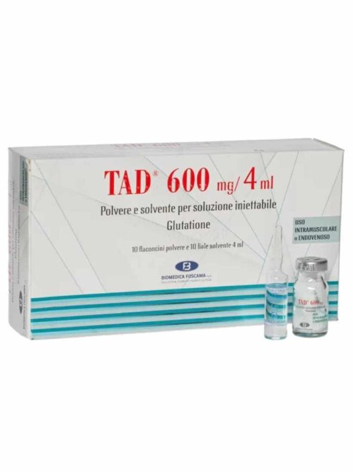 Glutatione TAD 600 mg/4ml   (Włochy)