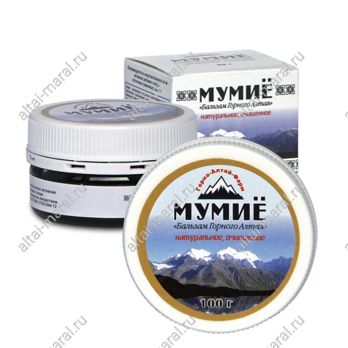  Mumio Shilajit  „Balsam Gór Ałtaju” 100 gr (Rosja)